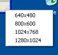 Sizer Resize Window